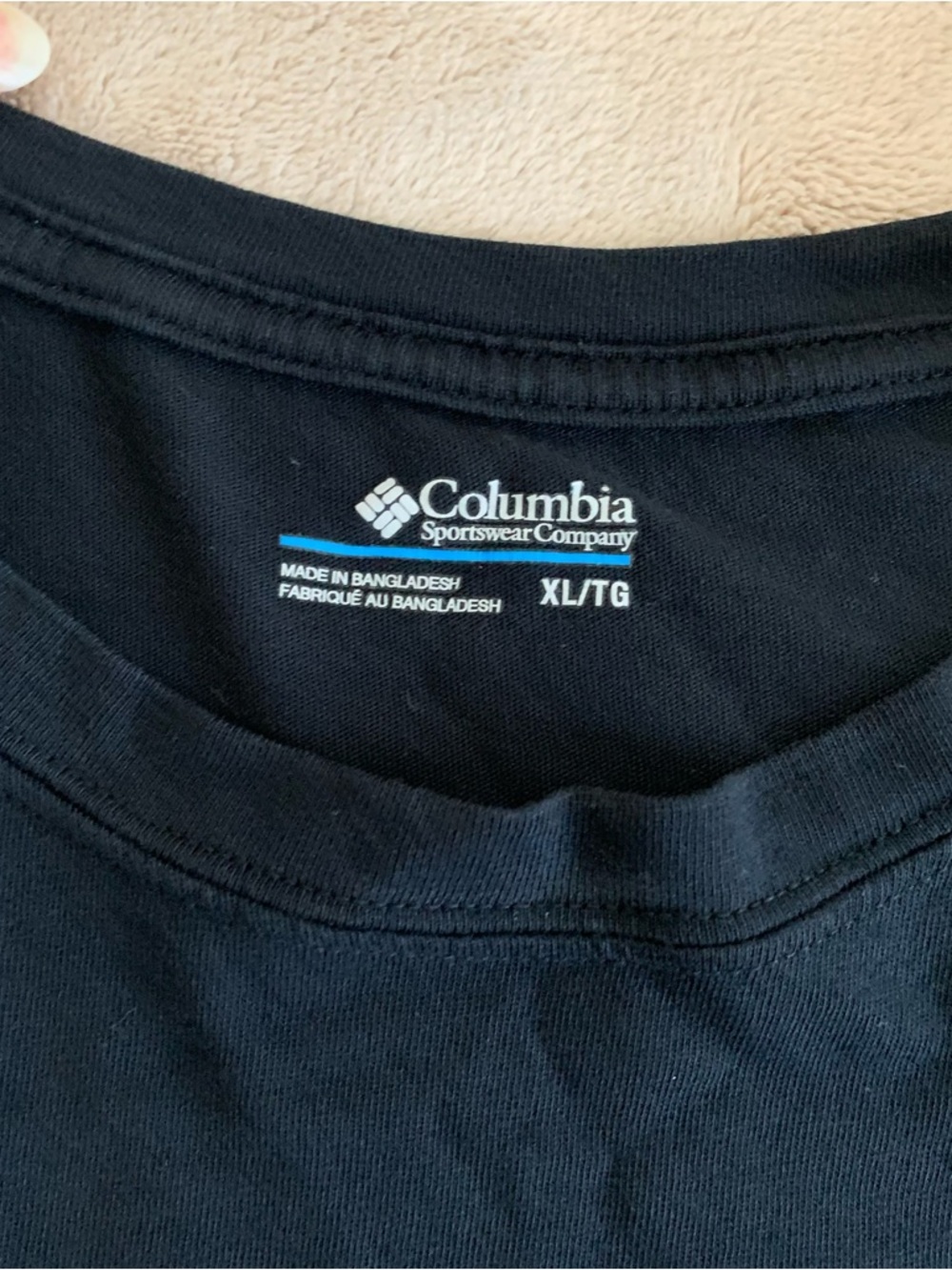 Columbia Black Long-Sleeve Tee - Picture 2 of 4